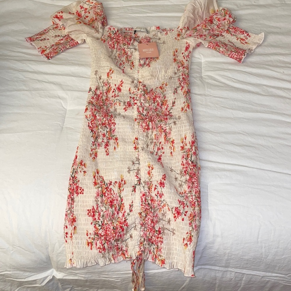 miss lola floral dress